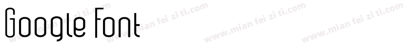 Google Font 字体字体转换